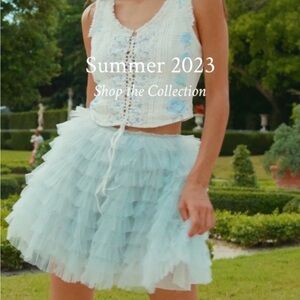 Loveshackfancy Tulle Skirt